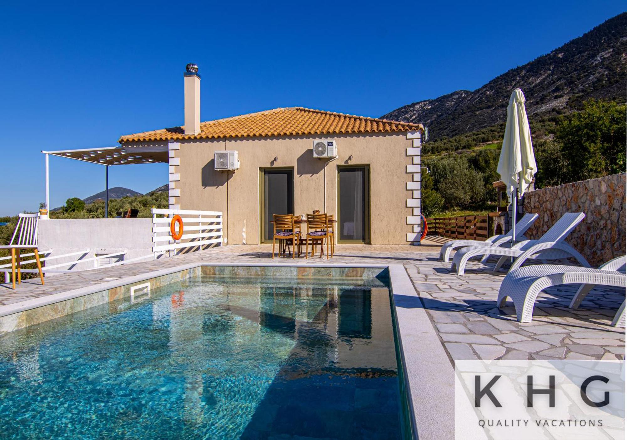 Skoumas Villa Surrounded By Olive Trees! Vlaháta Kültér fotó