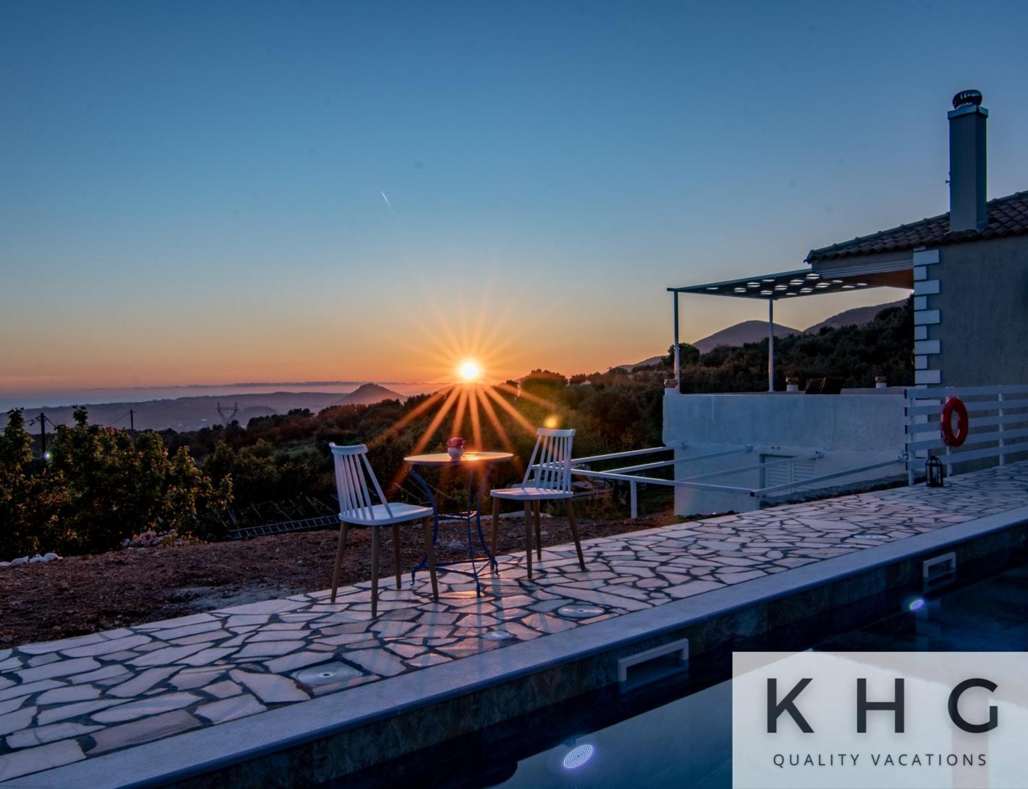 Skoumas Villa Surrounded By Olive Trees! Vlaháta Kültér fotó